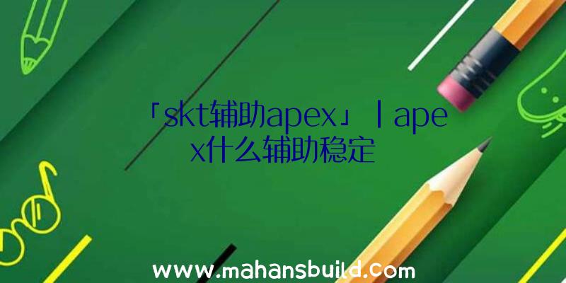 「skt辅助apex」|apex什么辅助稳定